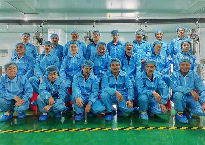 食品干燥劑生產員工